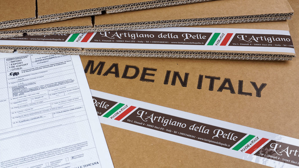 italian-luxury-and-quality-leather-bags-shipment-and-documents